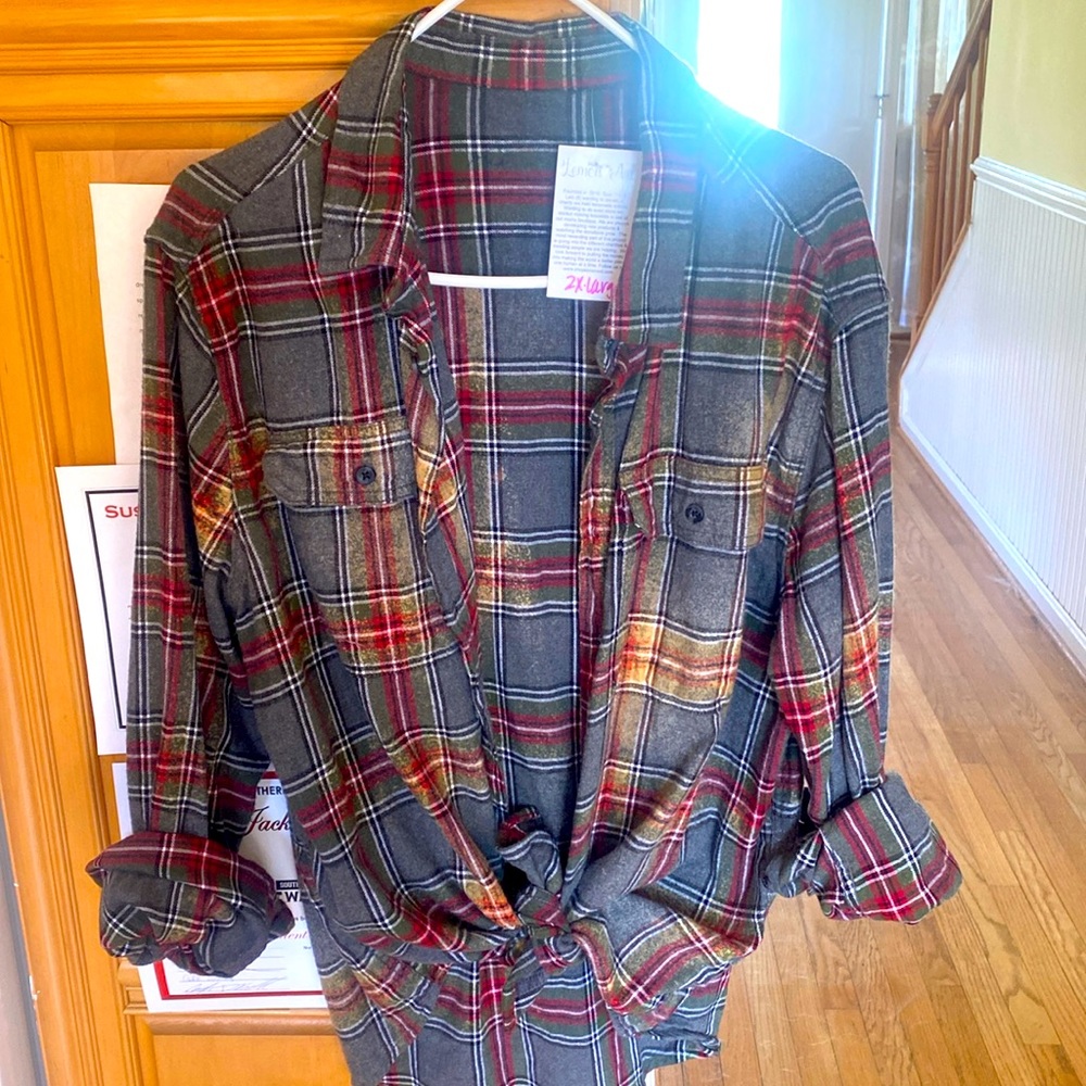 LemonAid flannel!! Beautiful colors